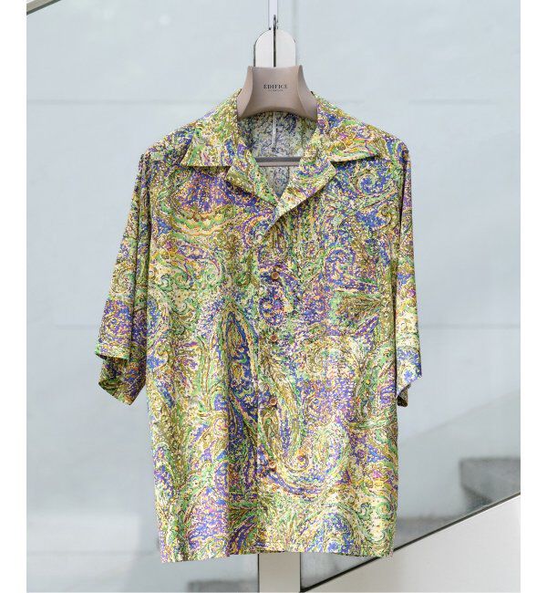 EDIFICE「m's braque (エムズ ブラック) アロハシャツ BMSH-84」|シャツ・ブラウス|その他カラー K