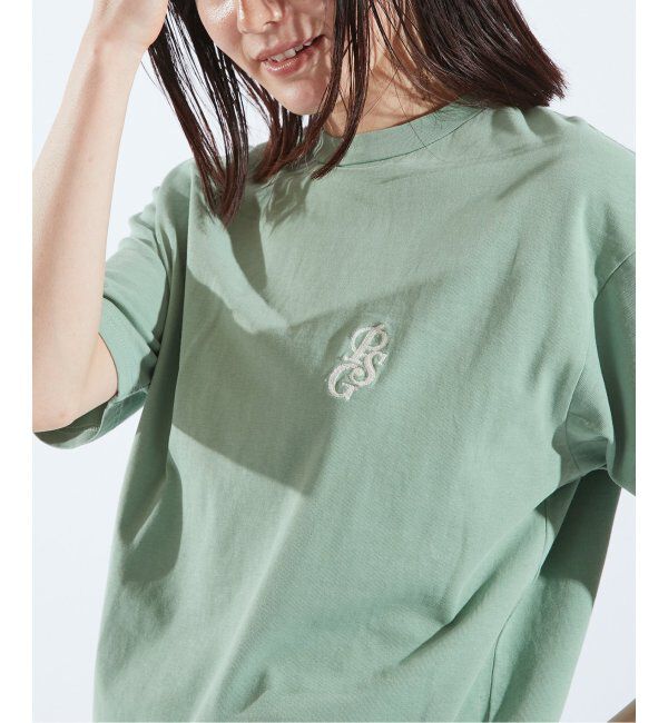 Paris Saint-Germain「【Paris Saint-Germain / パリ・サン＝ジェルマン】JP ITALIC LOGO TEE」|Tシャツ・カットソー|グリーン