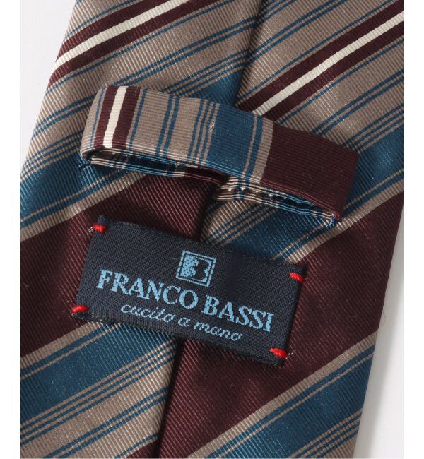 EDIFICE「FRANCO BASSI(フランコ バッシ) オルタネイトストライプタイ U24IE21」|ネクタイ・蝶ネクタイ|