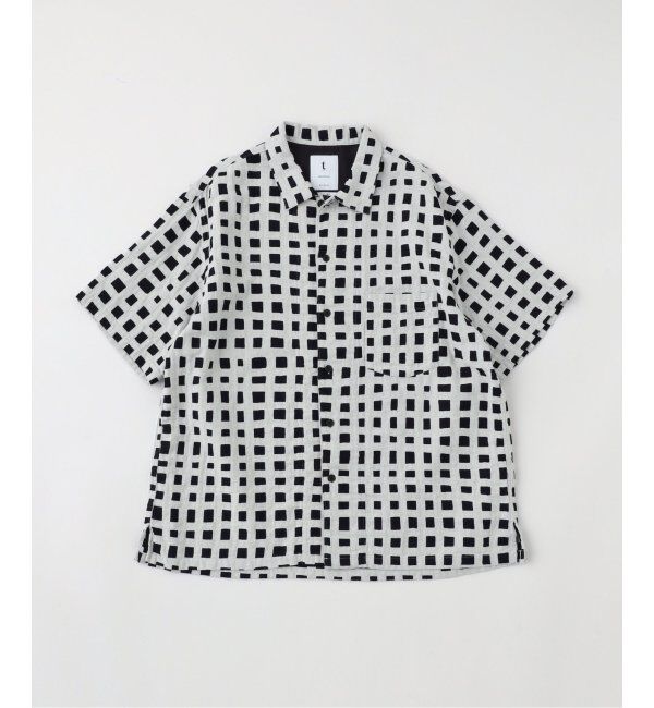 EDIFICE「tatamass(タタマス) INDIGO チェック シャツ」|シャツ・ブラウス|ホワイト A