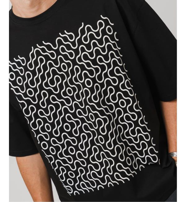 EDIFICE「PLASTIC IMAGINE (プラスチックイマジン) 別注 Algowave Tシャツ」|Tシャツ・カットソー|