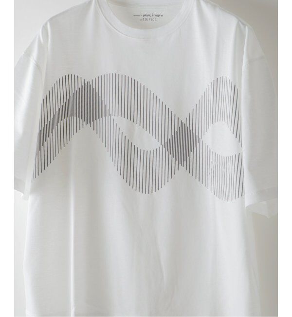 EDIFICE「PLASTIC IMAGINE (プラスチックイマジン) 別注 Algowave Tシャツ」|Tシャツ・カットソー|