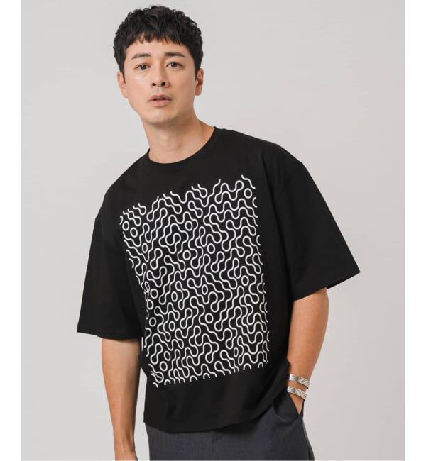 EDIFICE「PLASTIC IMAGINE (プラスチックイマジン) 別注 Algowave Tシャツ」|Tシャツ・カットソー|