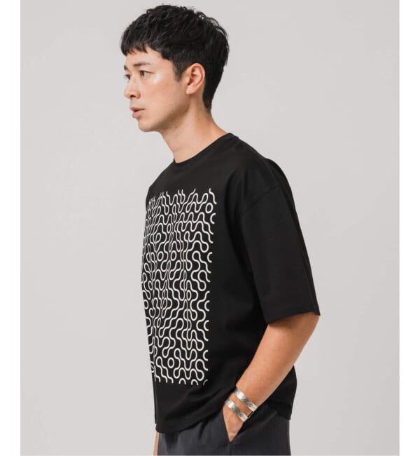 EDIFICE「PLASTIC IMAGINE (プラスチックイマジン) 別注 Algowave Tシャツ」|Tシャツ・カットソー|