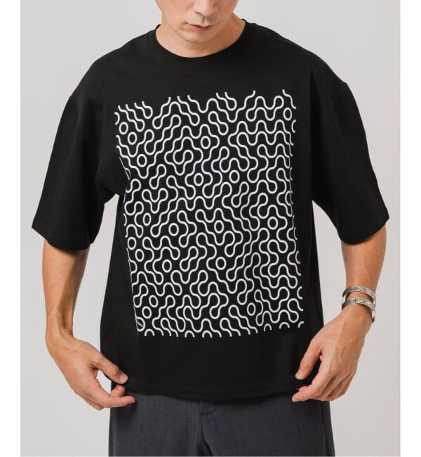 EDIFICE「PLASTIC IMAGINE (プラスチックイマジン) 別注 Algowave Tシャツ」|Tシャツ・カットソー|