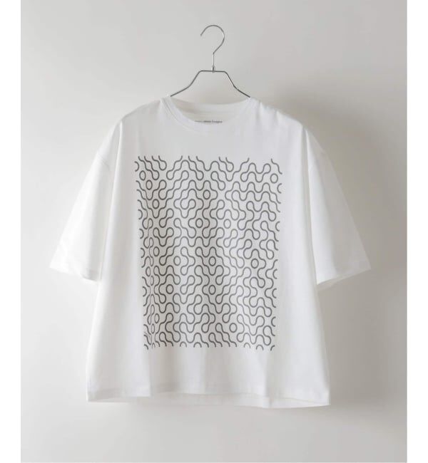 EDIFICE「PLASTIC IMAGINE (プラスチックイマジン) 別注 Algowave Tシャツ」|Tシャツ・カットソー|ホワイト