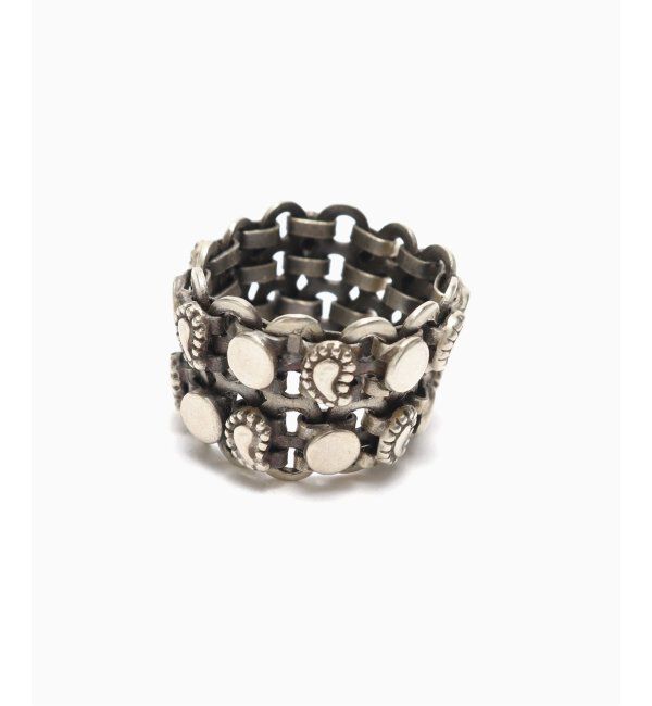 EDIFICE「THARU SILVER(タルー シルバー)  Double Ring PAISLEY」|リング|シルバー