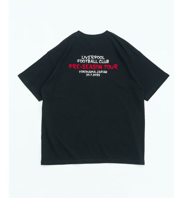 Liverpool FC「【Liverpool FC / リバプール FC】VINTAGE FLOCKING PRINT Tシャツ」|Tシャツ・カットソー|