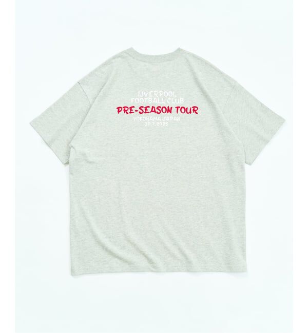 Liverpool FC「【Liverpool FC / リバプール FC】VINTAGE FLOCKING PRINT Tシャツ」|Tシャツ・カットソー|