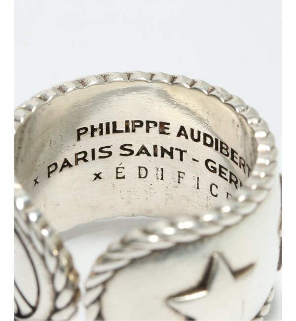 Paris Saint-Germain「【PHILIPPE AUDIBERT / フィリップ オーディベール】PSG Nova Ring BGH4109」|リング|