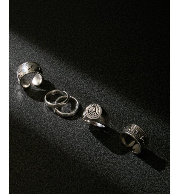 Paris Saint-Germain「【PHILIPPE AUDIBERT / フィリップ オーディベール】PSG Nova Ring BGH4109」|リング|