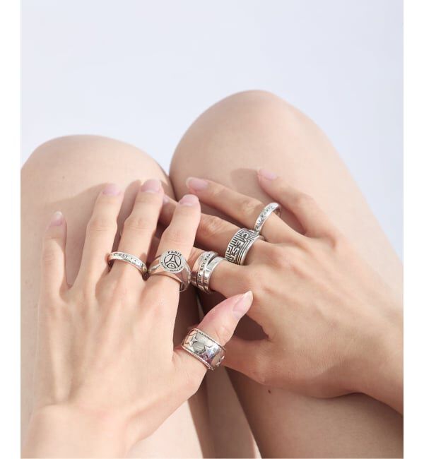 Paris Saint-Germain「【PHILIPPE AUDIBERT / フィリップ オーディベール】PSG Nova Ring BGH4109」|リング|