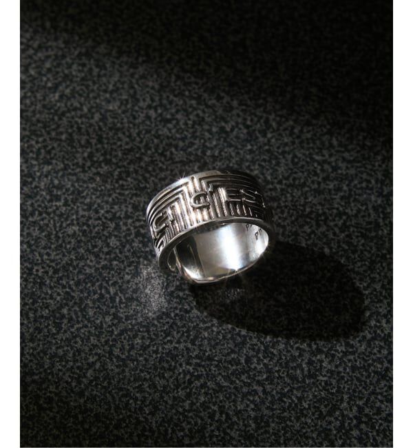 Paris Saint-Germain「【PHILIPPE AUDIBERT / フィリップ オーディベール】PSG Rellef ring BG4425- L」|リング|シルバー