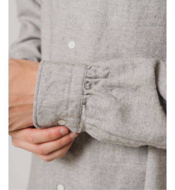 EDIFICE「ETS.MATERIAUX(マテリオ) ネル フレンチ ワーク シャツ」|シャツ・ブラウス|