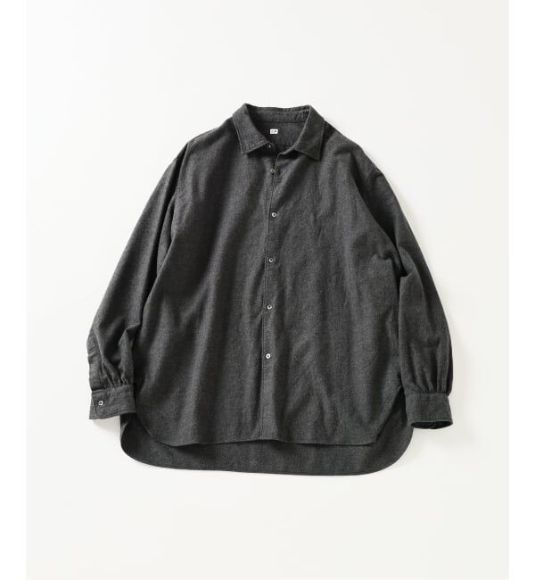 EDIFICE「ETS.MATERIAUX(マテリオ) ネル フレンチ ワーク シャツ」|シャツ・ブラウス|