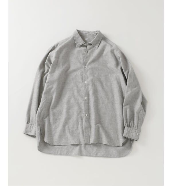 EDIFICE「ETS.MATERIAUX(マテリオ) ネル フレンチ ワーク シャツ」|シャツ・ブラウス|