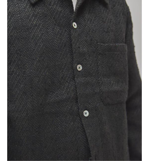 EDIFICE「Frank ツイード シャツ ブルゾン」|シャツ・ブラウス|