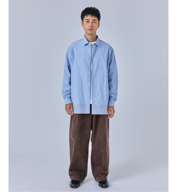 EDIFICE「ETS.MATERIAUX(マテリオ) フレンチ ワーク シャツ」|シャツ・ブラウス|