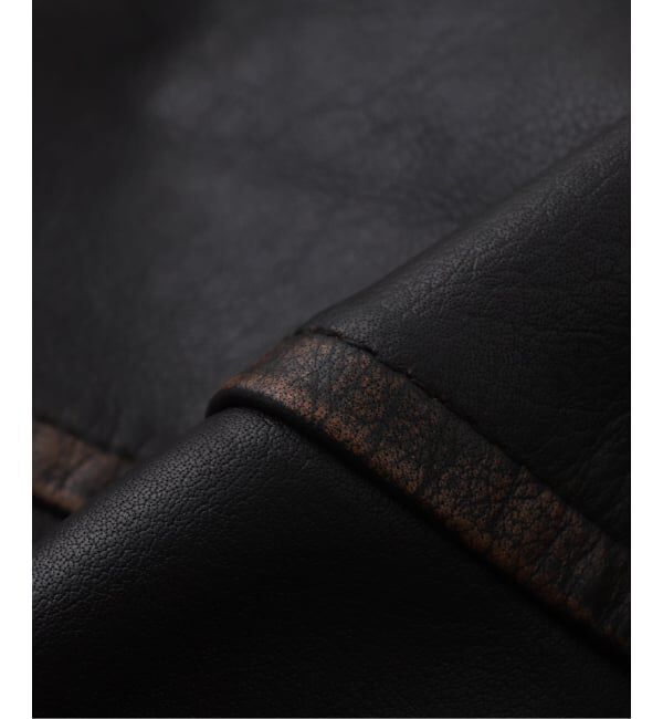 PULP「JIEDA / ジエダ LEATHER CAR COAT / JK03」|ライダースジャケット|