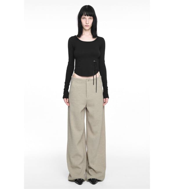 PULP「【Geek Office / ギークオフィス】NACHE / ナチェ BASIC KNIT WIDE PANTS」|その他|