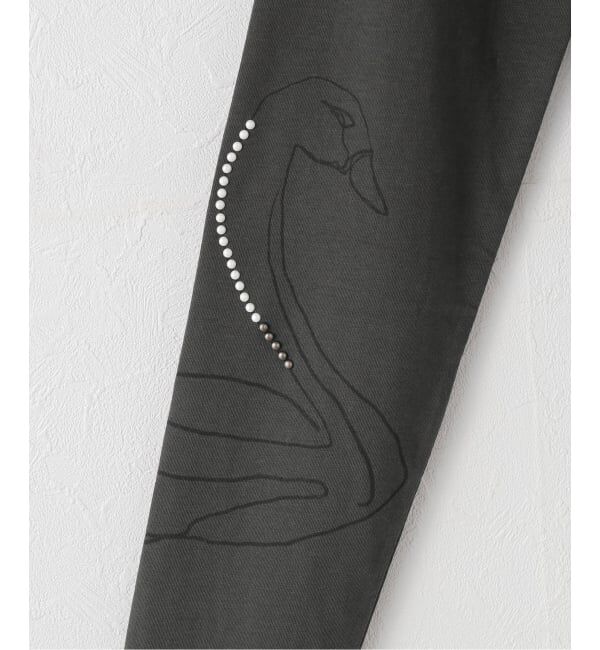 PULP「【Geek Office / ギークオフィス】OPEN YY Knitted BEADED I LOVE YY TEE」|Tシャツ・カットソー|