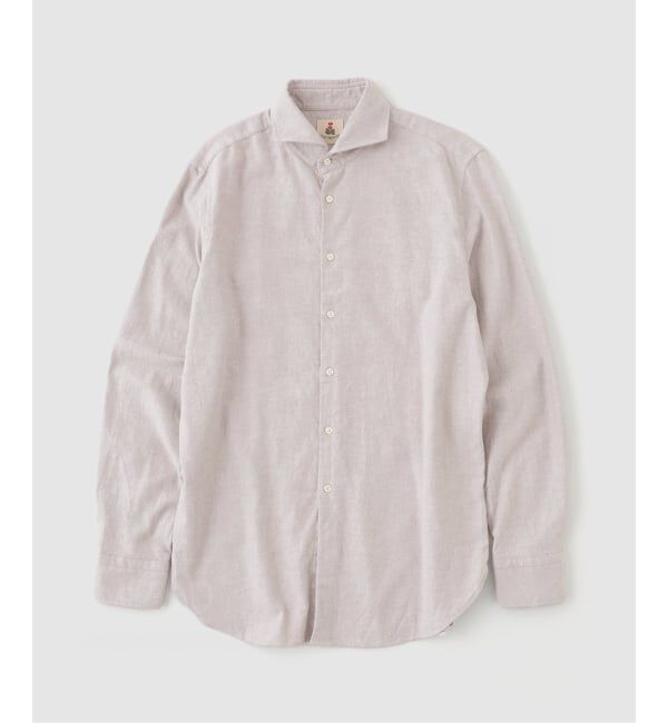 EDIFICE「GUY ROVER (ギローバー)  ライトネル カッタウェイ シャツ」|シャツ・ブラウス|ベージュ