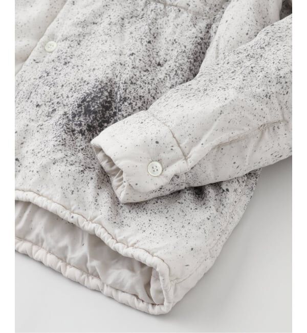 EDIFICE「NOMARHYTHM TEXTILE (ノーマリズム テキスタイル) Hand Dye Puffer シャツ」|シャツ・ブラウス|