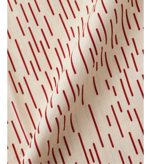 EDIFICE「fursac (フルサック) Cotton overshirt with print clare」|シャツ・ブラウス|