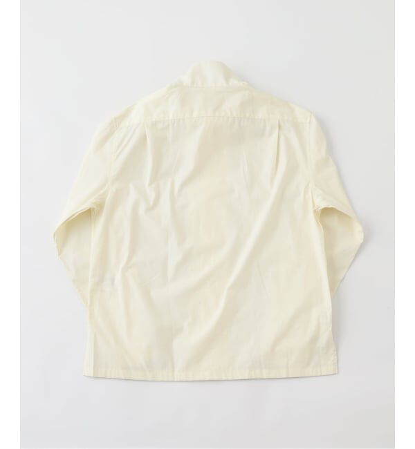 EDIFICE「fursac (フルサック)  Ivory cotton high collar shirt」|シャツ・ブラウス|