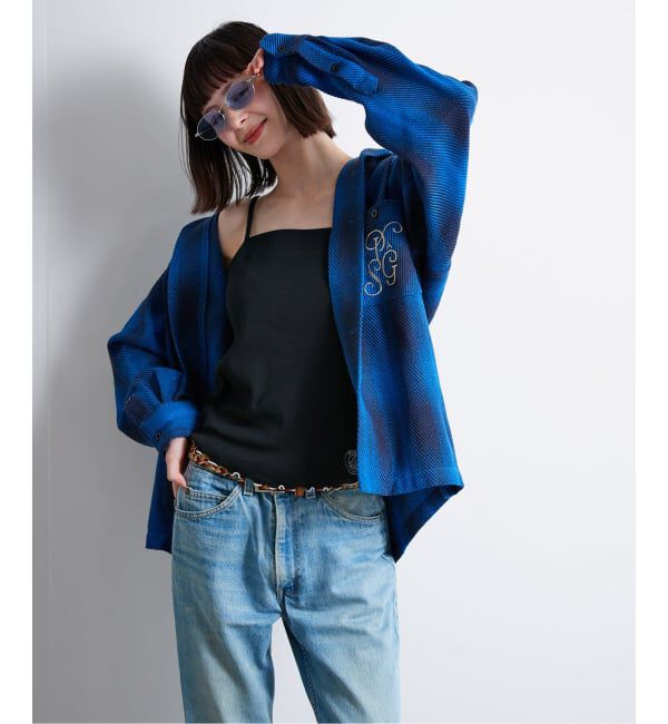 Paris Saint-Germain「【Paris Saint-Germain / パリ・サン＝ジェルマン】 JP Ombre Check C.P.O」|シャツ・ブラウス|