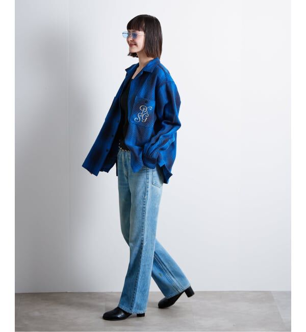 Paris Saint-Germain「【Paris Saint-Germain / パリ・サン＝ジェルマン】 JP Ombre Check C.P.O」|シャツ・ブラウス|