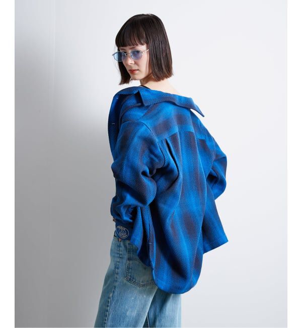 Paris Saint-Germain「【Paris Saint-Germain / パリ・サン＝ジェルマン】 JP Ombre Check C.P.O」|シャツ・ブラウス|