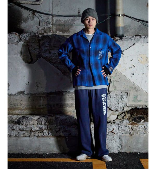 Paris Saint-Germain「【Paris Saint-Germain / パリ・サン＝ジェルマン】 JP Ombre Check C.P.O」|シャツ・ブラウス|