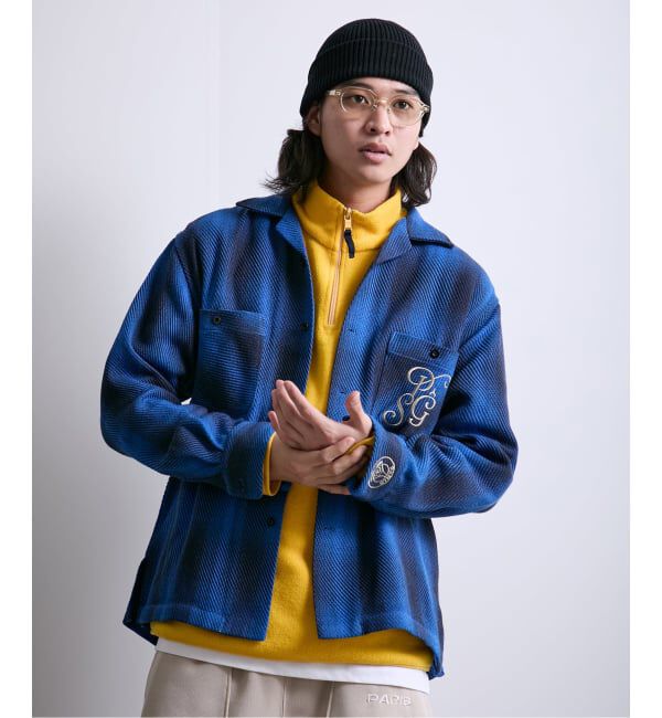 Paris Saint-Germain「【Paris Saint-Germain / パリ・サン＝ジェルマン】 JP Ombre Check C.P.O」|シャツ・ブラウス|