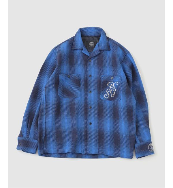 Paris Saint-Germain「【Paris Saint-Germain / パリ・サン＝ジェルマン】 JP Ombre Check C.P.O」|シャツ・ブラウス|