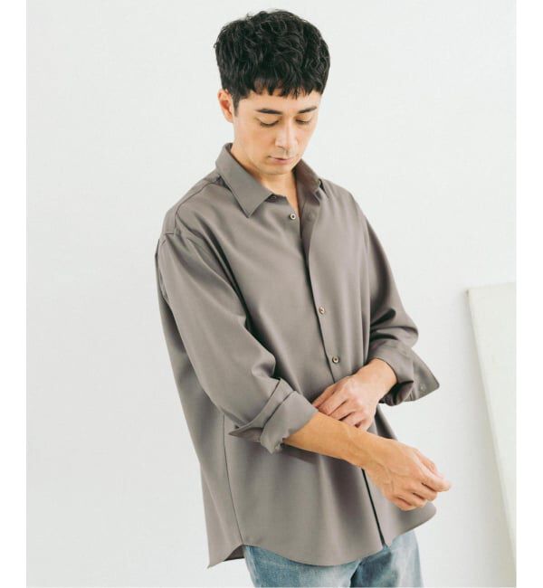 EDIFICE「《予約》SUPER 100&rsquo;s ウール レギュラー シャツ」|シャツ・ブラウス|