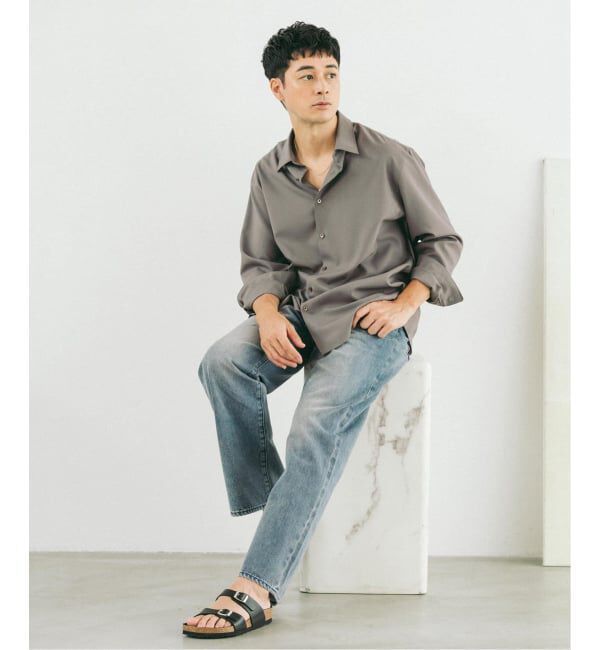 EDIFICE「《予約》SUPER 100&rsquo;s ウール レギュラー シャツ」|シャツ・ブラウス|