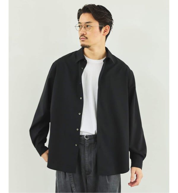 EDIFICE「《予約》SUPER 100&rsquo;s ウール レギュラー シャツ」|シャツ・ブラウス|