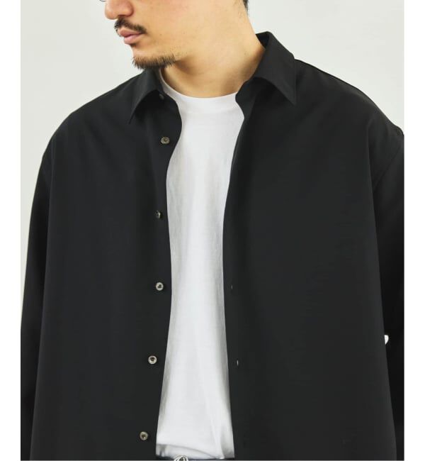 EDIFICE「《予約》SUPER 100&rsquo;s ウール レギュラー シャツ」|シャツ・ブラウス|