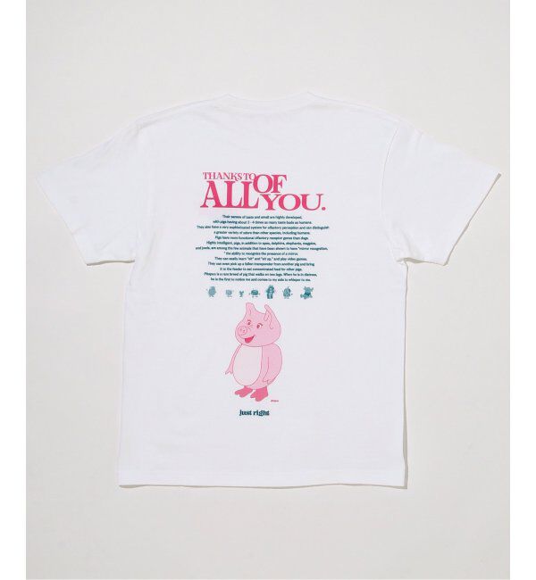 JOURNAL STANDARD「SKIN LITTLE MONSTER TEE」|Tシャツ・カットソー|ホワイト C