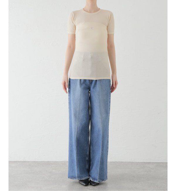 journal standard L'essage「【BASERANGE/ベースレンジ】HEART SHORT SLEEVE：Tシャツ」|Tシャツ・カットソー|