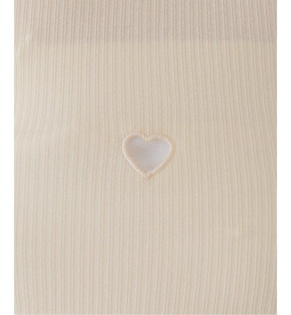 journal standard L'essage「【BASERANGE/ベースレンジ】HEART SHORT SLEEVE：Tシャツ」|Tシャツ・カットソー|