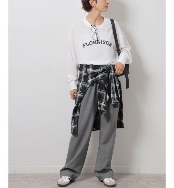 JOURNAL STANDARD relume「ジョーゼットロゴロンTEE」|シャツ・ブラウス|