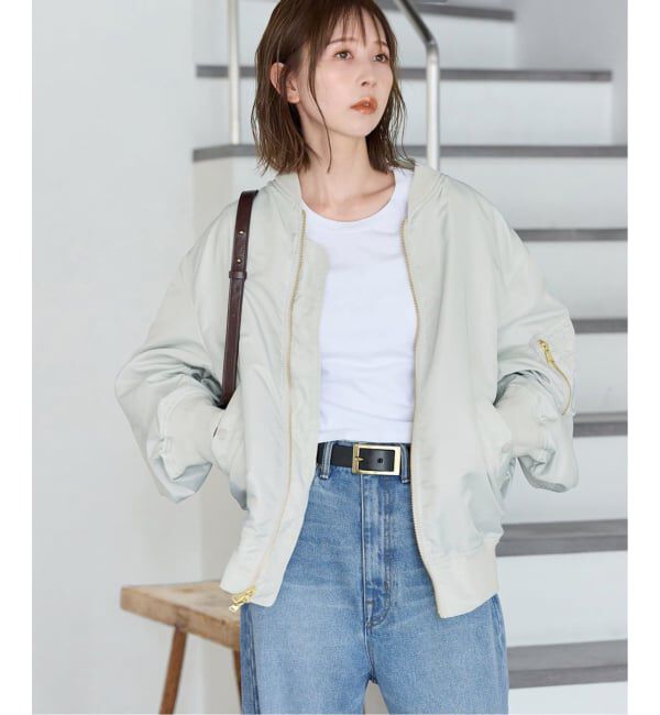 JOURNAL STANDARD「《追加》【洗える】ダブルジップMA-1」|ブルゾン・スタジャン|