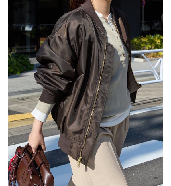 JOURNAL STANDARD「《追加》【洗える】ダブルジップMA-1」|ブルゾン・スタジャン|