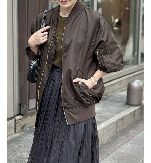 JOURNAL STANDARD「《追加》【洗える】ダブルジップMA-1」|ブルゾン・スタジャン|