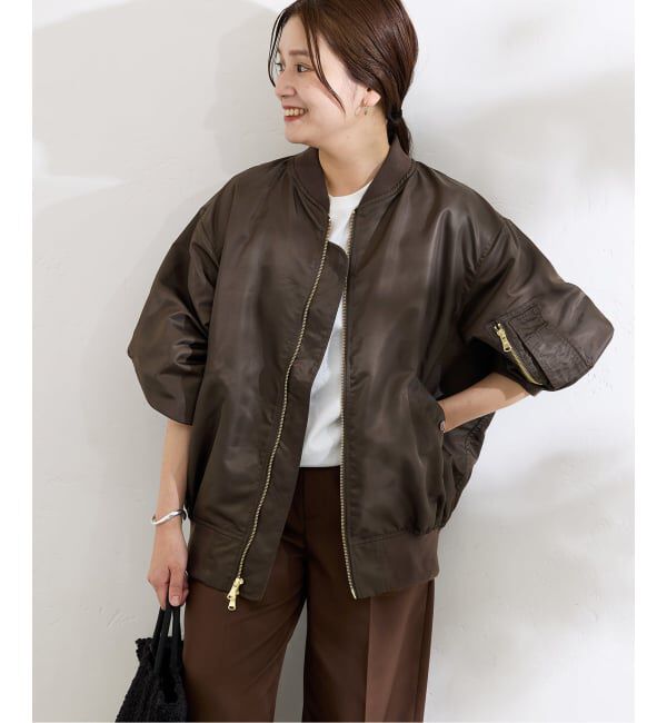 JOURNAL STANDARD「《追加》【洗える】ダブルジップMA-1」|ブルゾン・スタジャン|