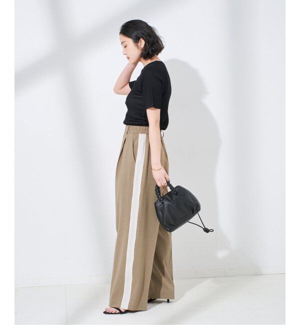 journal standard L'essage「ライトラインパンツ」|スラックス|