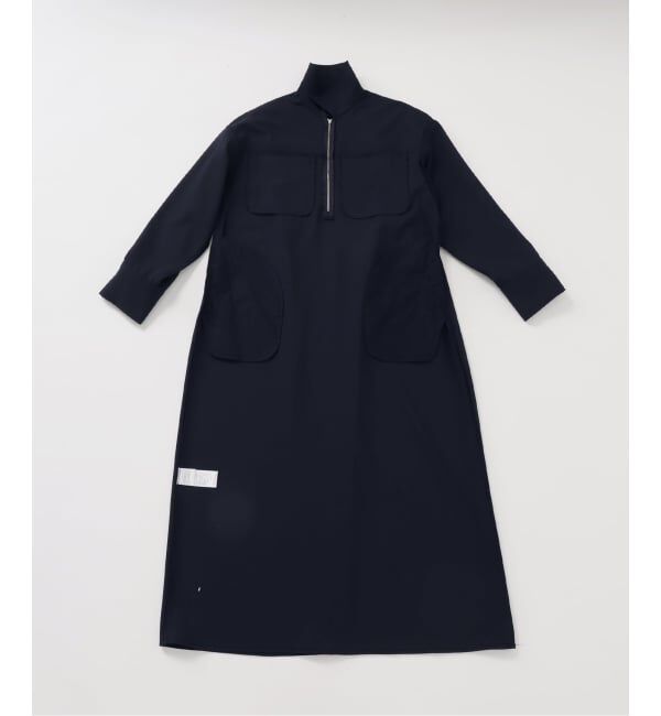 JOURNAL STANDARD「ウーリッシュツイルハーフジップワンピース」|ワンピース|