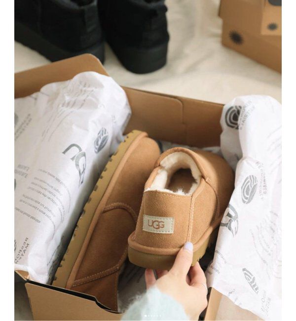 JOURNAL STANDARD relume「《追加》【UGG/アグ】M KENTON：ボアシューズ 3010 BLACK/CHESTNUT」|その他|